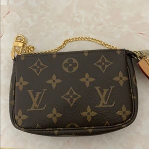 Authentic Louis Vuitton mini pochette